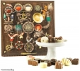 Адвент-календарь с шоколадными конфетами Peters Santas Choco Factory Advent Calendar 135г