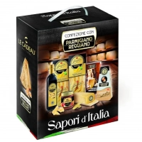 Подарочный набор итальянских продуктов с Пармезаном Sapori D'italia Parmigiano Reggiano 6 компонентов