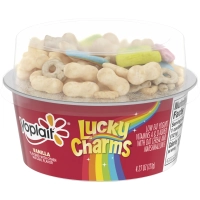 Йогурт із пластівцями та зефіром Yoplait Lucky Charms Vanilla Low Fat Yogurt & Cereal Ваніль 121г