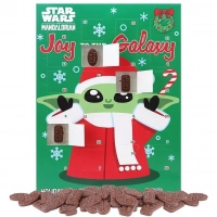 Адвент календарь 2023 с шоколадками Star Wars Mandalorian Christmas Advent Calendar 50г