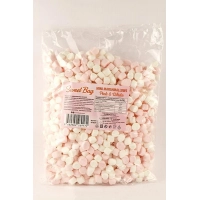 Маршмеллоу Мини Sweet Bag Mini Marshmallow Pink White Клубника и Ваниль 1кг