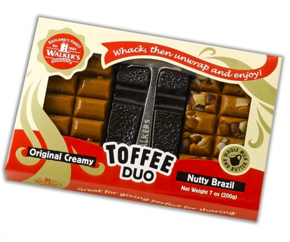 Набір цукерок Walkers Toffee Duo з молоточком 200г