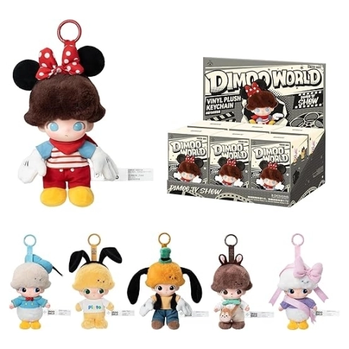 Мягкая игрушка-Брелок Pop Mart Dimoo World × Disney Series Vinyl