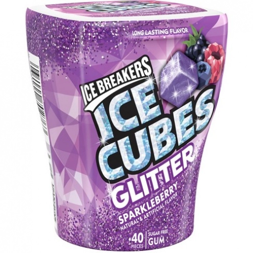 Жуйка Ice Cubes Glitter Sparkleberry