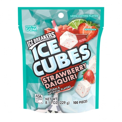 Жуйка Ice Cubes Strawberry Daiquiri 100шт