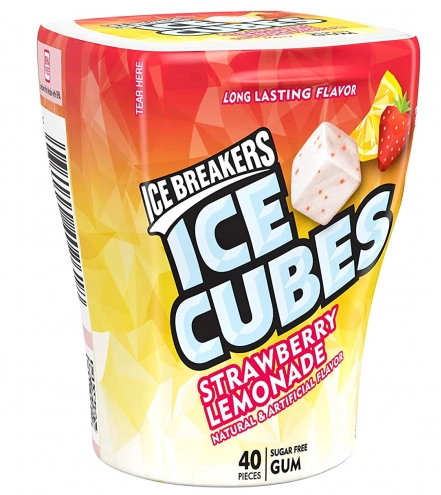 Жвачка Ice Cubes Клубничный Лимонад