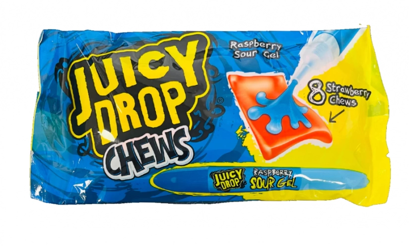 Конфеты Juicy Drop Taffy Candy Голубая упаковка (по 31/07/2023)