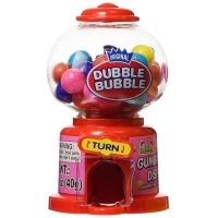 Диспенсер со жвачками Kidsmania Dubble-Bubble Mini Gumball Machine Красный (мини) 40г