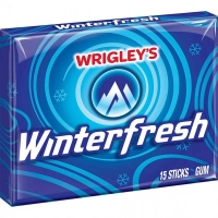 Жевательная резинка Wrigley Winterfresh Зимняя свежесть 15 пластинок