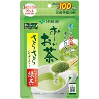 Зеленый чай Itoen Oi Ocha Instant Green Tea with Matcha Powder с порошком Матча 80г