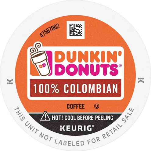 Порция кофе Dunkin' Donuts Colombian
