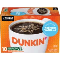 Кофейные капсулы Dunkin’ K-Cup French Vanilla Coffee для кофемашины 10 шт