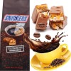 Молотый кофе Snickers со вкусом батончика Сникерс (карамель и шоколад) 283г