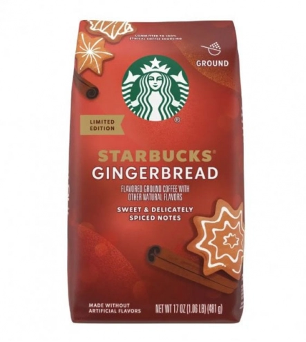 Молотый кофе Starbucksn Gingerbread