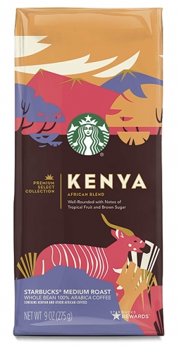 Цельнозерновой кофе Starbucks Kenya