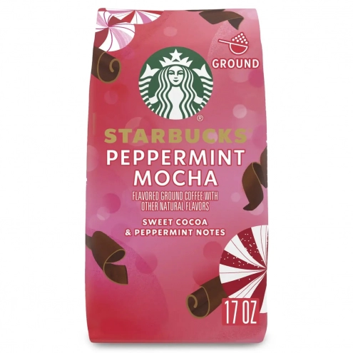 Мелена кава Starbucks Peppermint Mocha