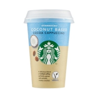 Холодна кава Каппучино Starbucks Coconut Based Cocoa Cappuccino стакан 220мл