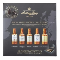 Шоколадні пляшечки з віскі Anthon Berg Single Malt Whisky Liqueurs 10 шт 155г
