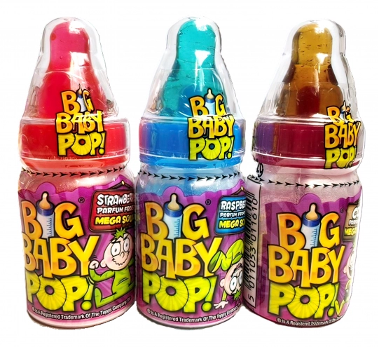 Кислая Конфета Big Baby Pop Sour
