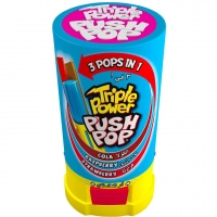 Конфета Bazooka Triple Push Pop