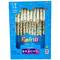 Трость леденец 12 шт Brach's Funfetti Candy Canes 150г