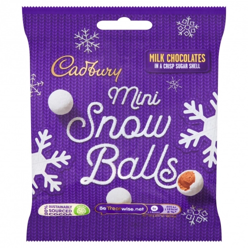 Конфеты Cadbury Mini Snow Balls