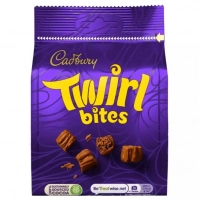 Шоколадные конфеты Cadbury Twirl Bites (слоеная текстура) 109г