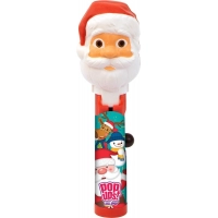 Новогодний леденец на палочке Дед Мороз Christmas Pop Ups Lollipop 46г