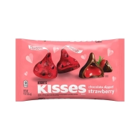 Цукерки Hershey's Kisses Chocolate Dipped Strawberry Полуниця в шоколаді 255г