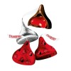Цукерки Hershey's Kisses Chocolate Dipped Strawberry Полуниця в шоколаді 255г