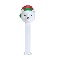 Іграшка з цукерками Pez Dispenser Polar Bear (Christmas) диспенсер 17г