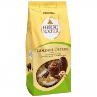 Цукерки Ferrero Rocher Goldene Ostern  Zartbitter 90г