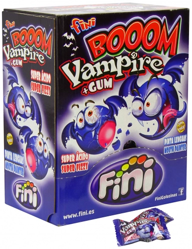 Конфета Fini Boom Vampire со жвачкой 1шт