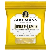 Натуральные леденцы со вкусом меда и лимона Jakemans 73g