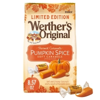 Карамельні цукерки зі смаком гарбуза Werther's Original Harvest Pumpkin Spice Caramel Candy 243г