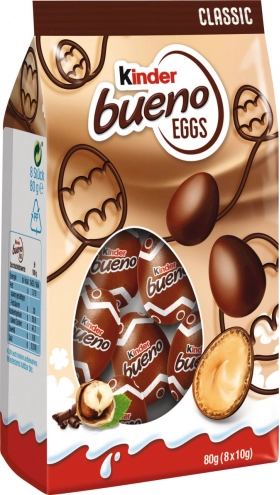 Шоколадні Яйця Kinder Bueno Eggs 80г