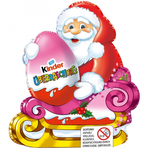 Шоколадний Kinder Санта із сюрпризом