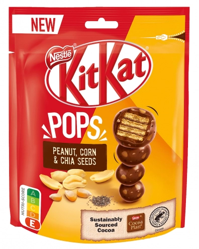 Kit Kat Pops Арахис, Чиа, Кукуруза