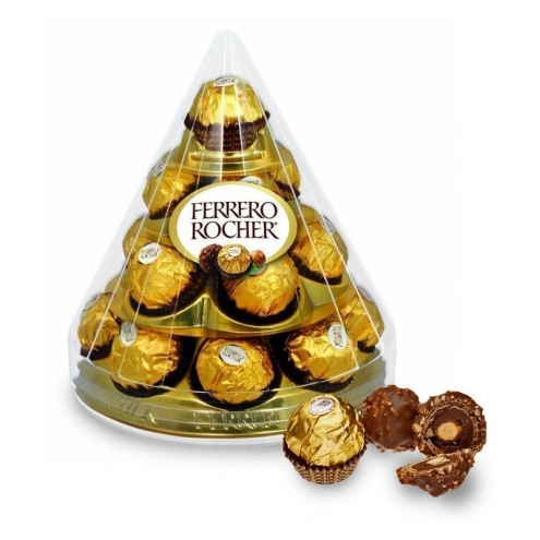 Конфеты Ferrero Rocher 17 шт Конус 212г