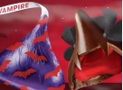 Конфеты Поцелуй Дракулы с клубничным кремом Hershey's Kisses Halloween Dracula with Strawberry Crème 255г