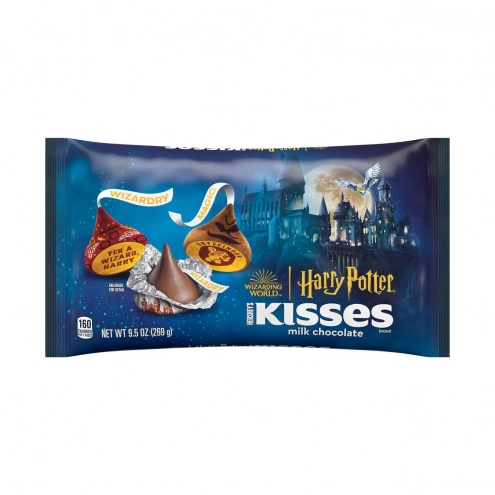 Конфеты Гарии Поттер Hershey's Kisses Harry Potter Milk Chocolate Candy Bag 269г