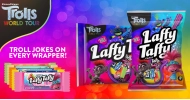 Жевательные конфеты Laffy Taffy Trolls World Tour Candy Bag Ассорти 340г
