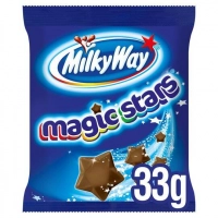 Шоколадные звездочки Milky Way Magic Stars пористый молочный шоколад 33г