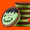 Шоколадні цукерки з арахісовим маслом Reese's Halloween Franken Cups Green Colored Creme 265г