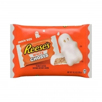 Шоколадные конфеты Привидение с арахисовым маслом Reese's Halloween White Ghosts 272г