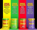 Набор леденцов Toxic Waste Color Drums MIX Кислые (4 вида) 168 г