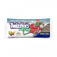 Жувальні цукерки TWIZZLERS PULL 'N' PEEL Holiday Assorted Fruit Фруктове асорті 119г