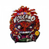 Взрывающиеся во рту конфеты с наклейкой-татуировкой Lolliboni Volcano Popping Candy Cola & Green Apple 18г