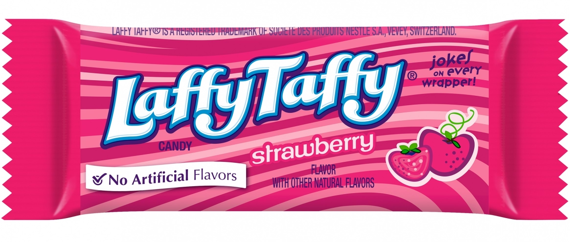 Жевательная конфета Laffy Taffy Клубника