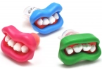Леденец на палочке Зубы Зомби зеленый Halloween Zombie Candy Teeth Green 15г
